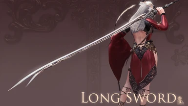 Frostfang Barioth Long Sword