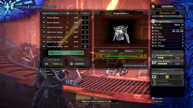 Armor Max Level 99. Level 4 3 slots. 1 Jwel Max Level