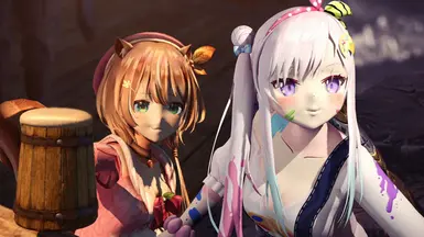 Airani Iofiteen Player and Ayunda Risu Palico Mod - Hololive