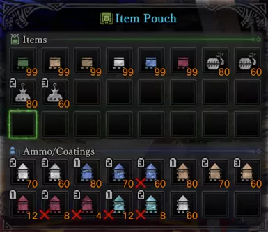 Ammo capacity balanced
