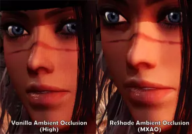 Vanilla AO vs ReShade MXAO