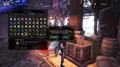 all items on the shop