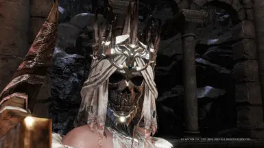 Blackveil Vaal Hazak Skull Mask