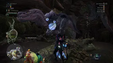 Striped Anjanath retexture