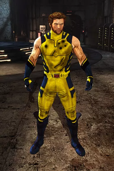 Deadpool and Wolverine (without shoulder pads &amp; damaged)