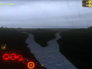 efecto de oscuridad en Lluvia