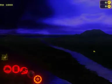 Oscuridad total en la Noche 