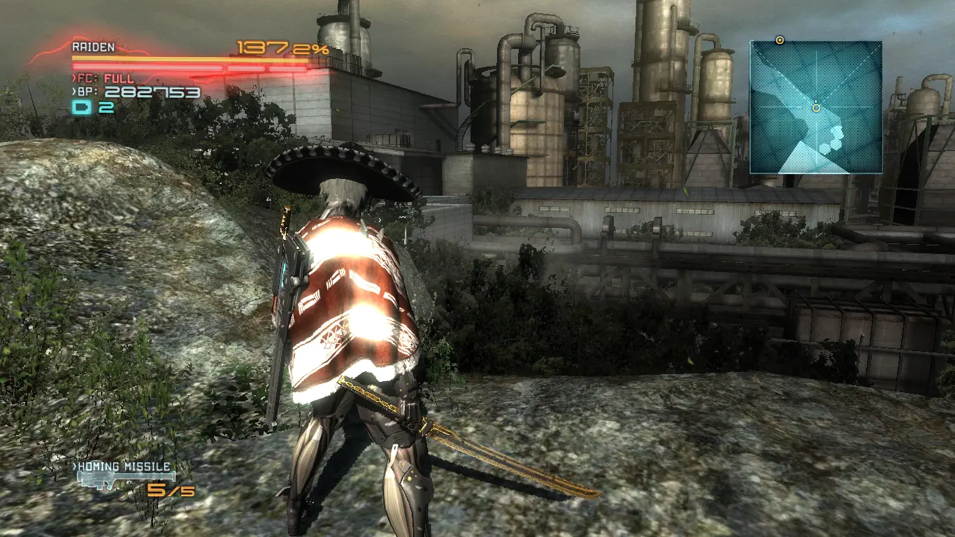 Black And Gold Katana (Murasama Blade) at Metal Gear Rising