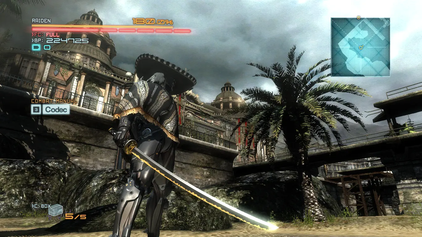 Black And Gold Katana (Murasama Blade) at Metal Gear Rising