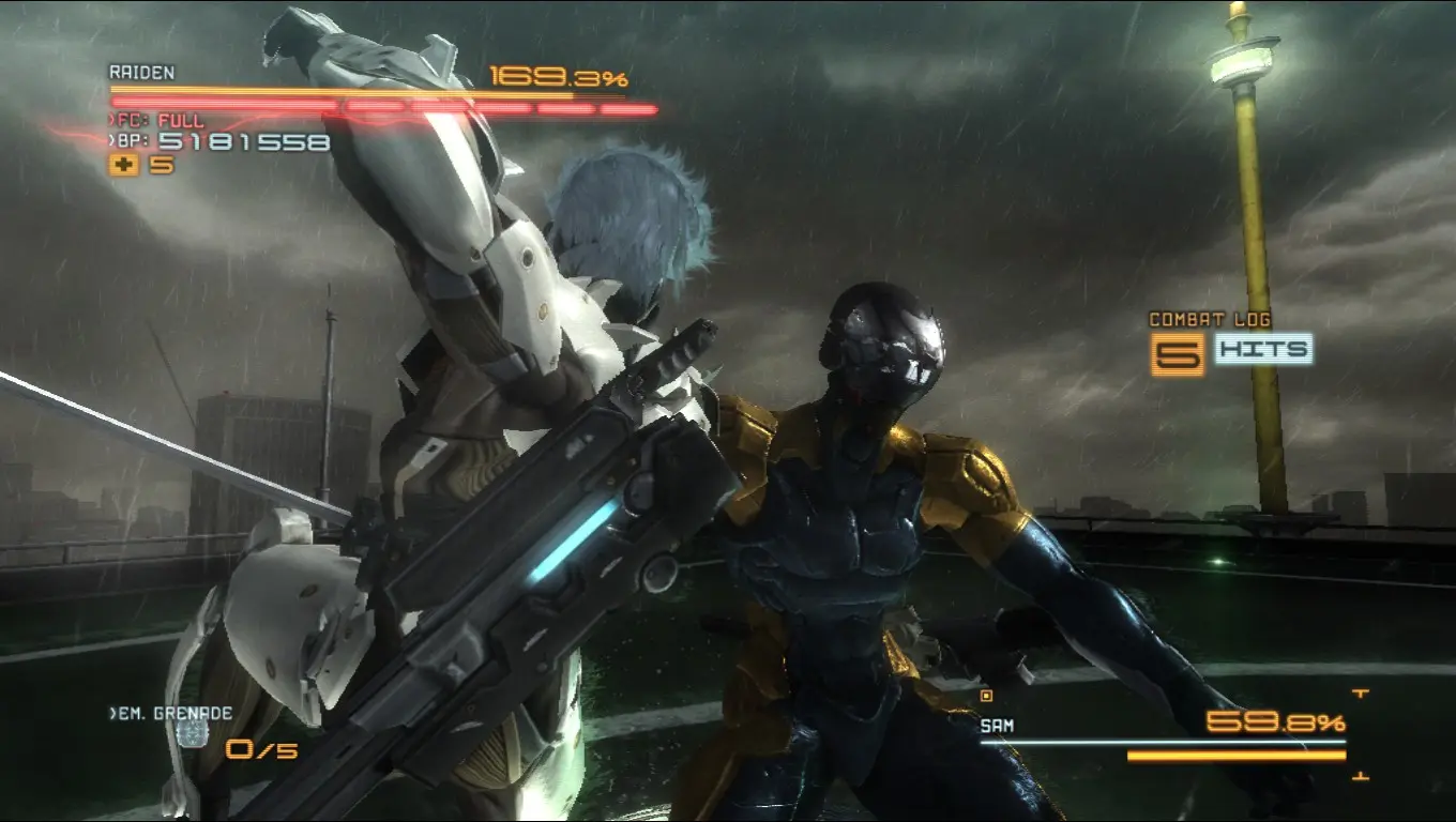 B.D Gray fox over sam at Metal Gear Rising: Revengeance Nexus - Mods ...