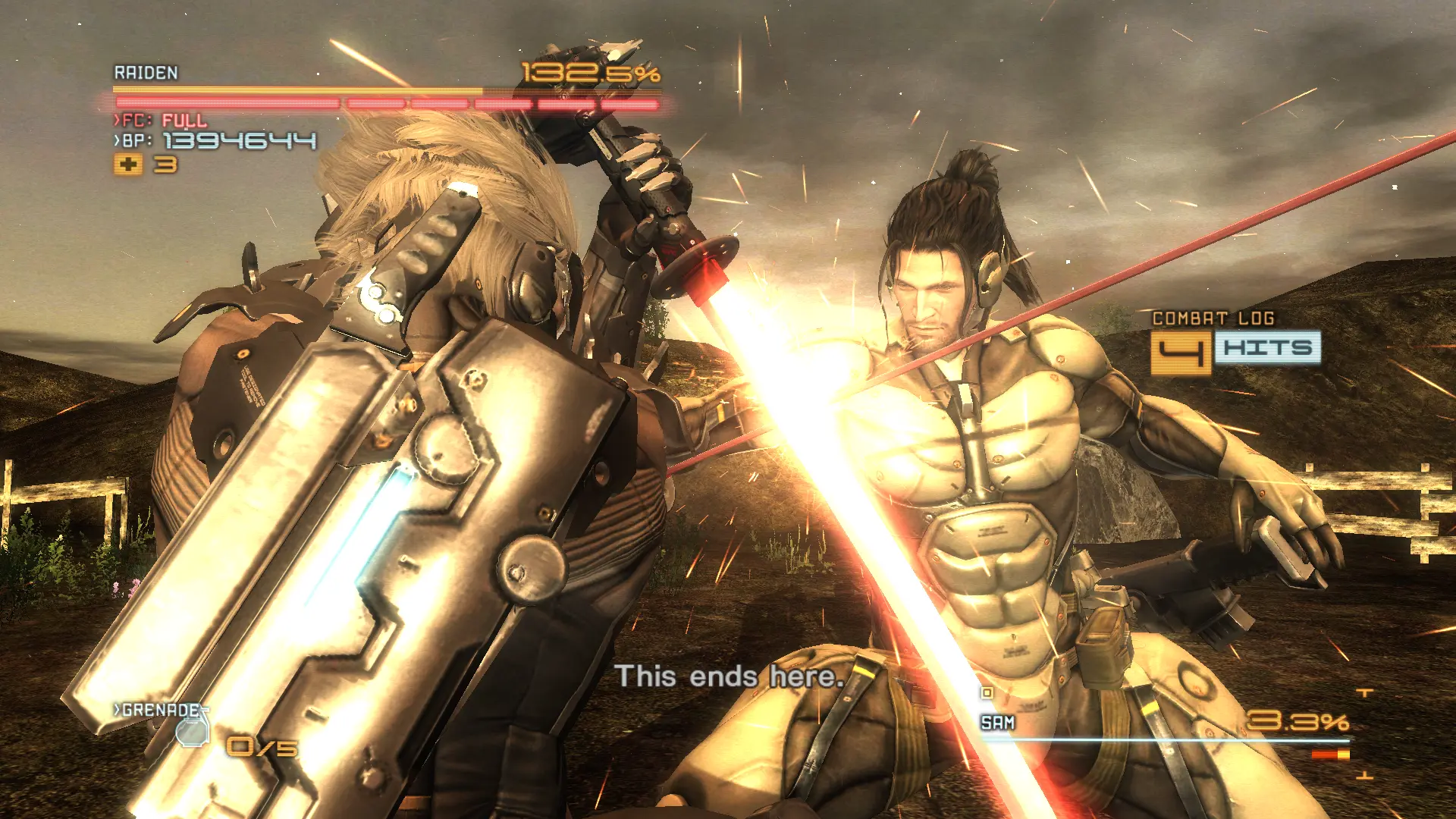 Metal Gear Rising: Sam Boss Fight HD 