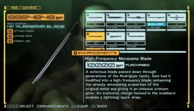 Black And Gold Katana (Murasama Blade) at Metal Gear Rising: Revengeance  Nexus - Mods and community