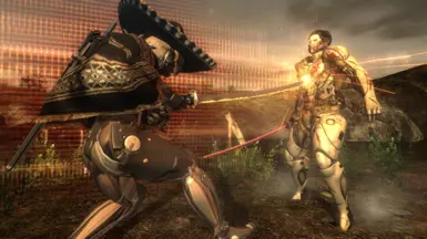 Black And Gold Katana (Murasama Blade) at Metal Gear Rising