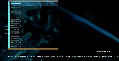 (almost) everything is raiden name