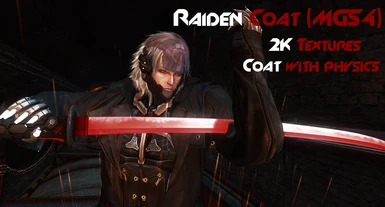 Raiden Coat MGS4 (with physics)