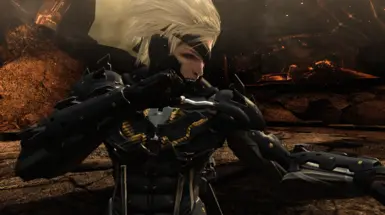 Stabbed-Damaged Raiden Body