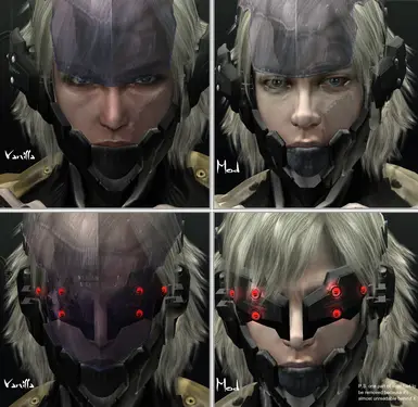 Head comparison - closer look