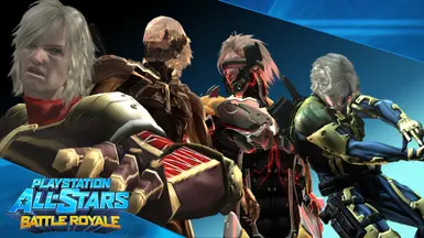 PlayStation All-Stars Alt. Raiden Body Colors