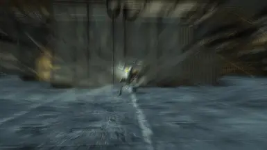 No blue electricity on character after charged attack