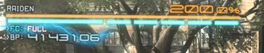 Always Blue FC Bar (VR Mission-Type HUD)