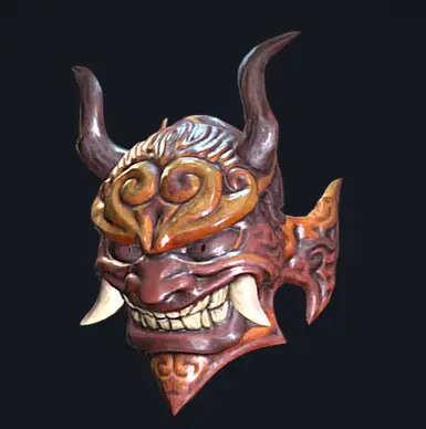oni mask for sam