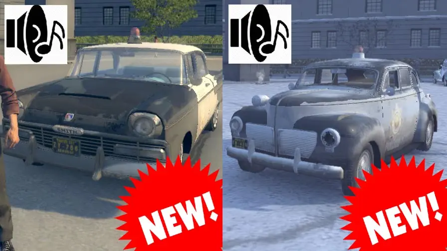 Mafia 2 MOD CAR Lassiter 69 and 75 and Police Cars New Horn - Godfather ...