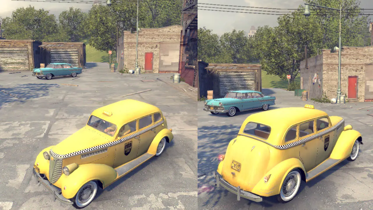 Mafia 2 MOD CAR Full Yellow Shubert TAXI at Mafia 2 - Mods and community