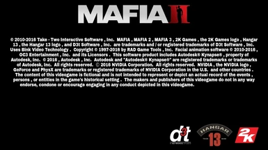 Mafia 2 (Classic) Updated Loading Screen