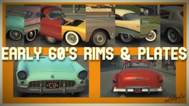 Early 60's Rims and Plates