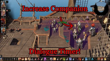Increase Companion Dialogue Timer