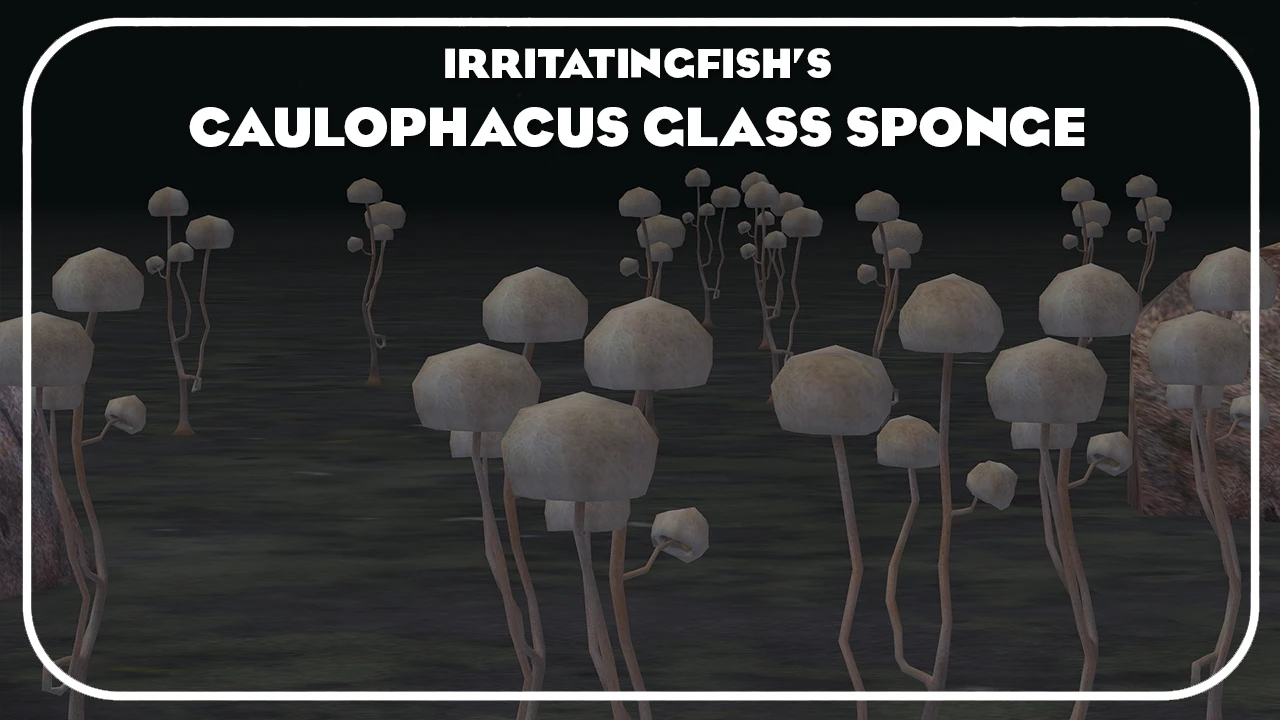 Caulophacus Glass Sponge (New Scenery) At Zoo Tycoon 2 Nexus - Mods And ...