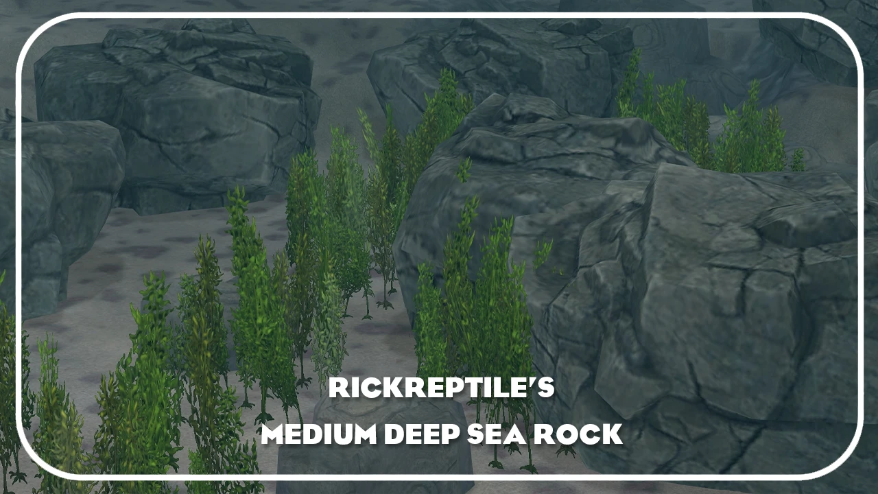 Deep Sea Rock 6 (New Scenery) At Zoo Tycoon 2 Nexus - Mods And Community