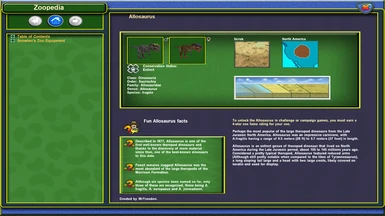 MrTroodon's Zoopedia Remake