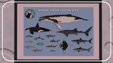 Feesh Size Poster (New Scenery)