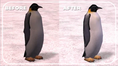 Emperor Penguin Texture Fix