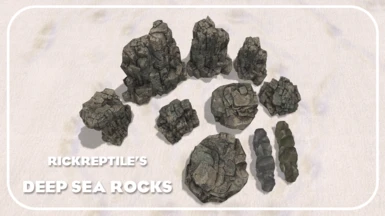 Deep Sea Rock Pack (New Rocks)
