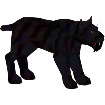 Alien Big Cat Render