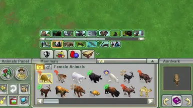 Animal Classification tabs