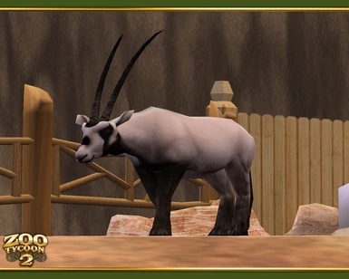 Arabian Oryx (Bonus Download) at Zoo Tycoon 2 Nexus - Mods and community