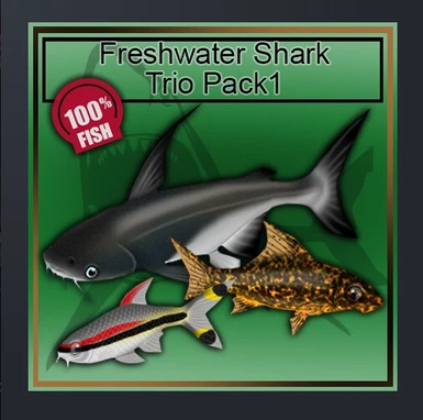 Freshwater Shark Trio Pack 1