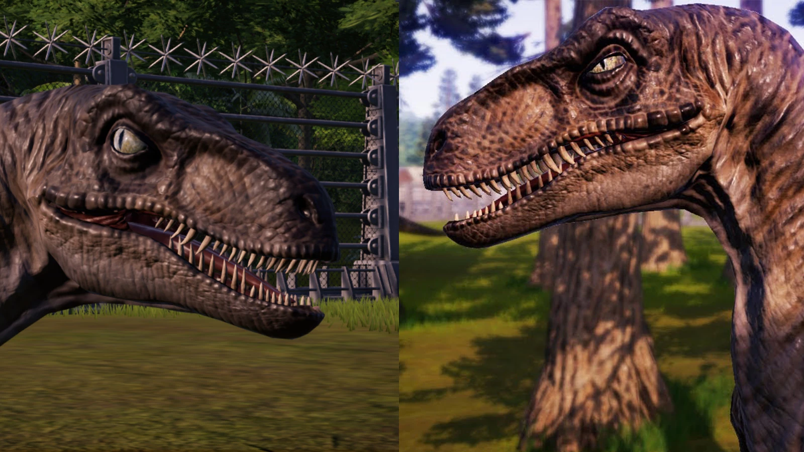 velociraptor jurassic world evolution