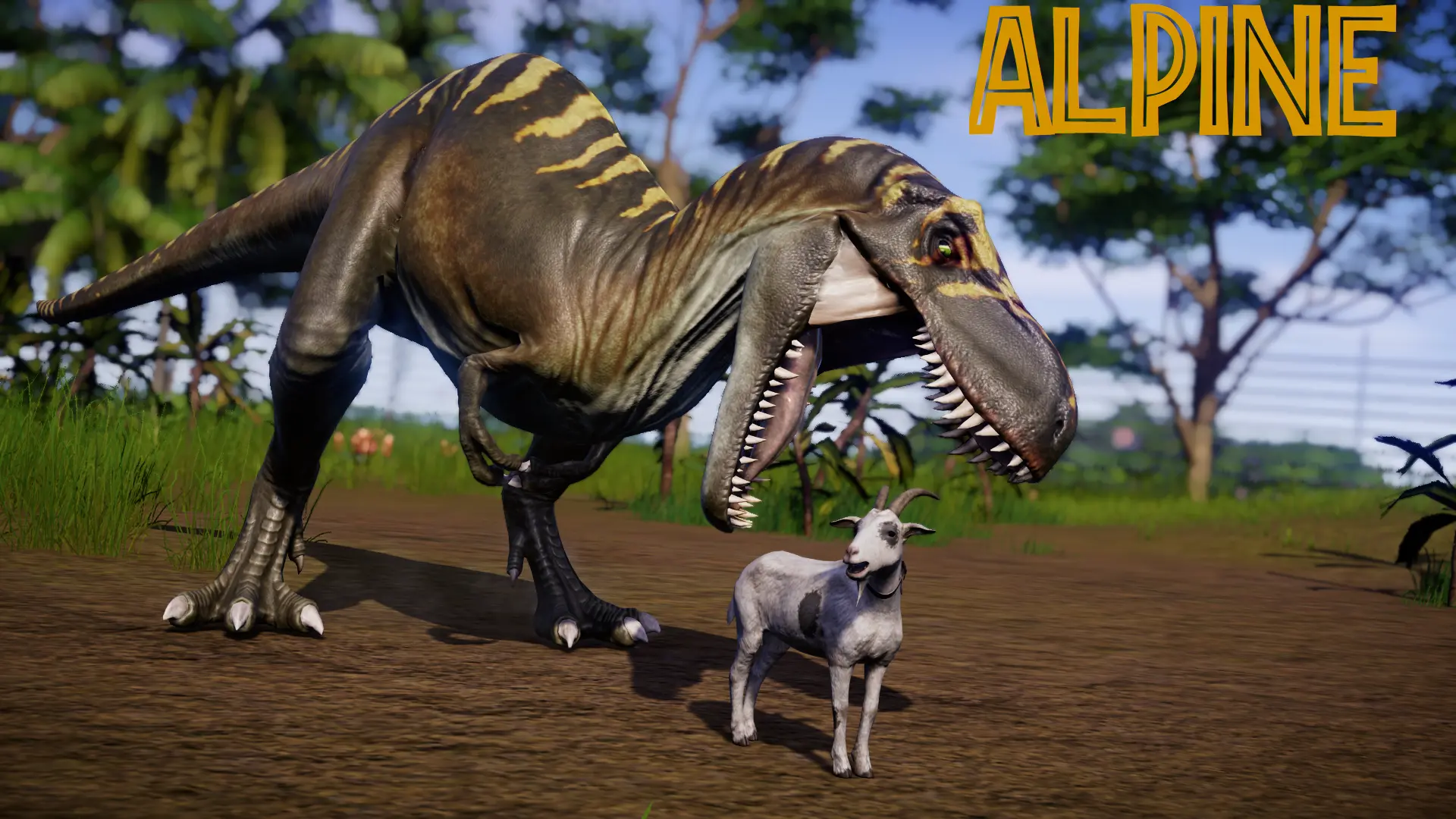 JPOG Albertosaurus And New Cosmetic With Sounds At Jurassic World ...