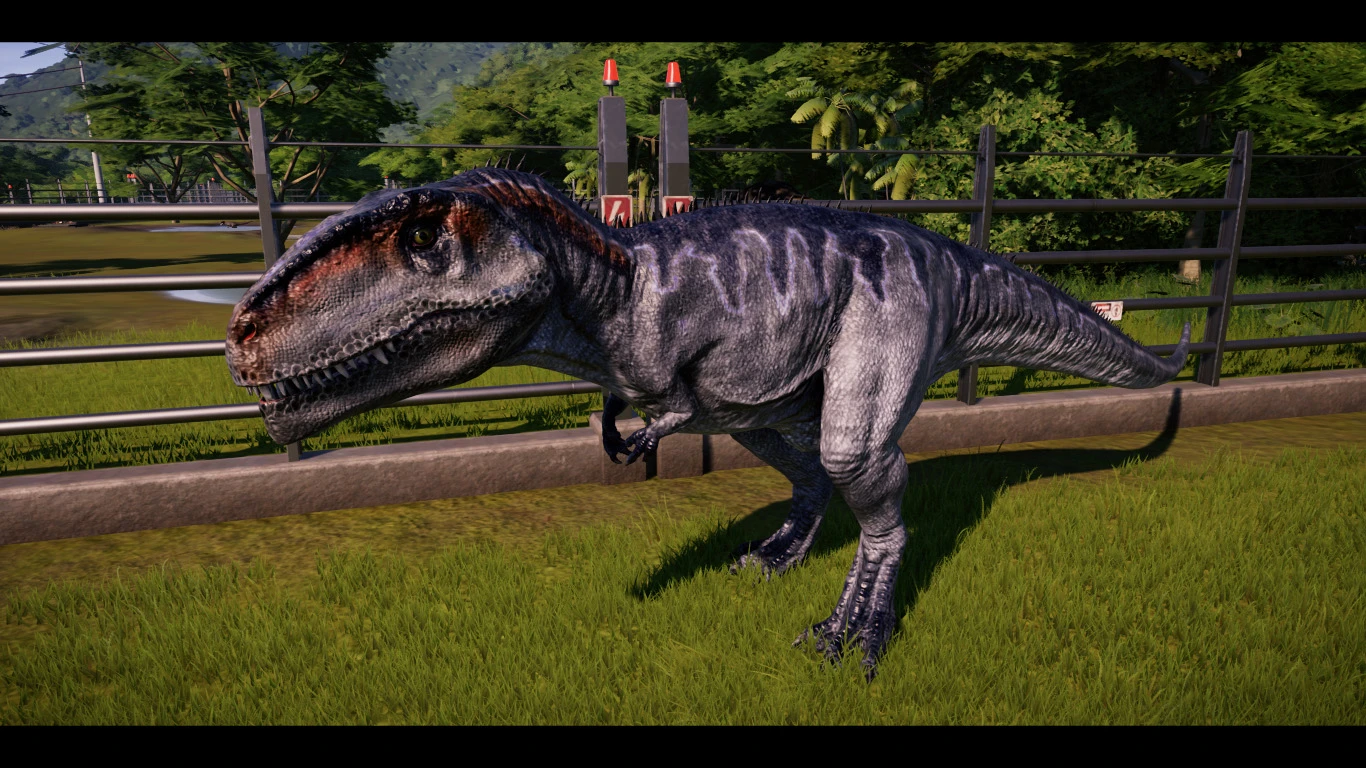 TLW Giganotosaurus concept skin at Jurassic World Evolution Nexus ...