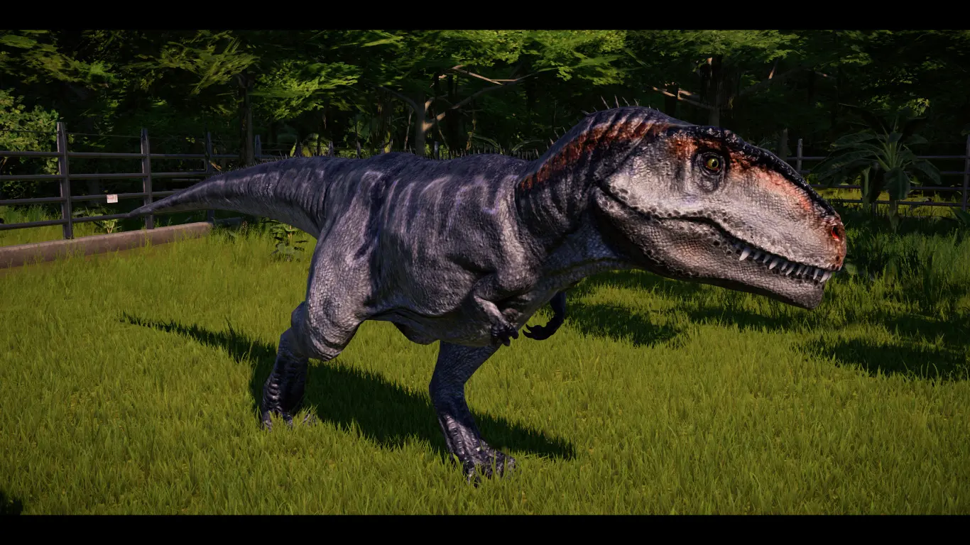 jurassic world evolution giganotosaurus