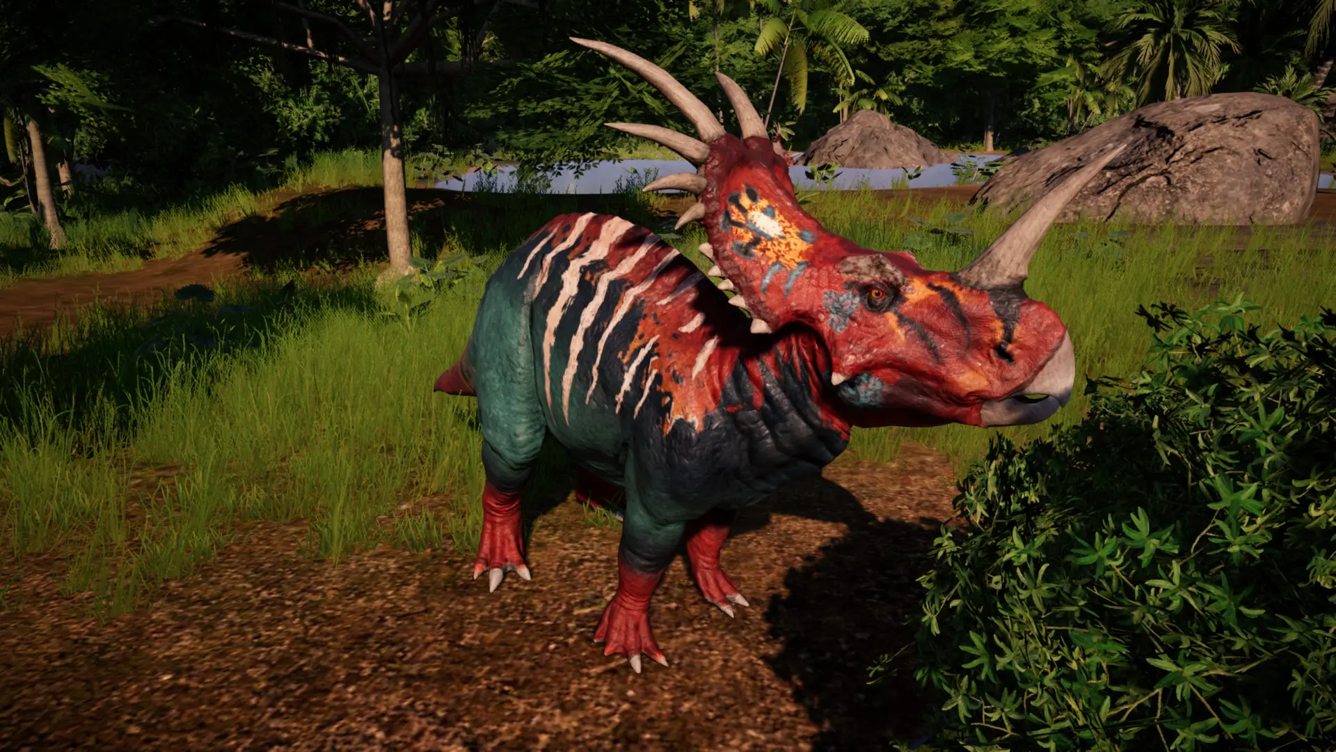 jurassic world styracosaurus