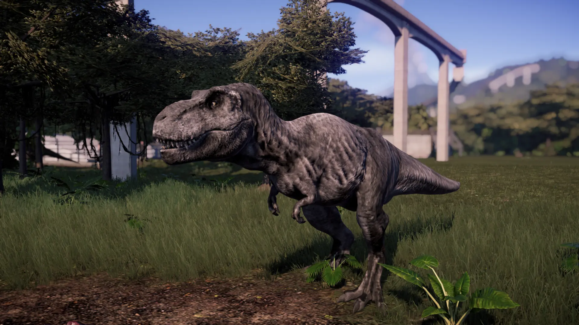 Movie Accurate Tyrannosaurus Rex at Jurassic World Evolution Nexus ...