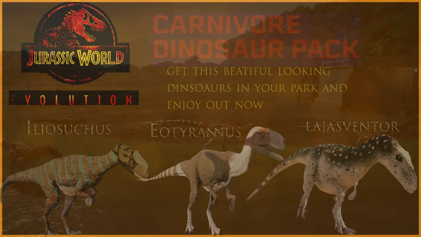 jurassic world carnivore pack