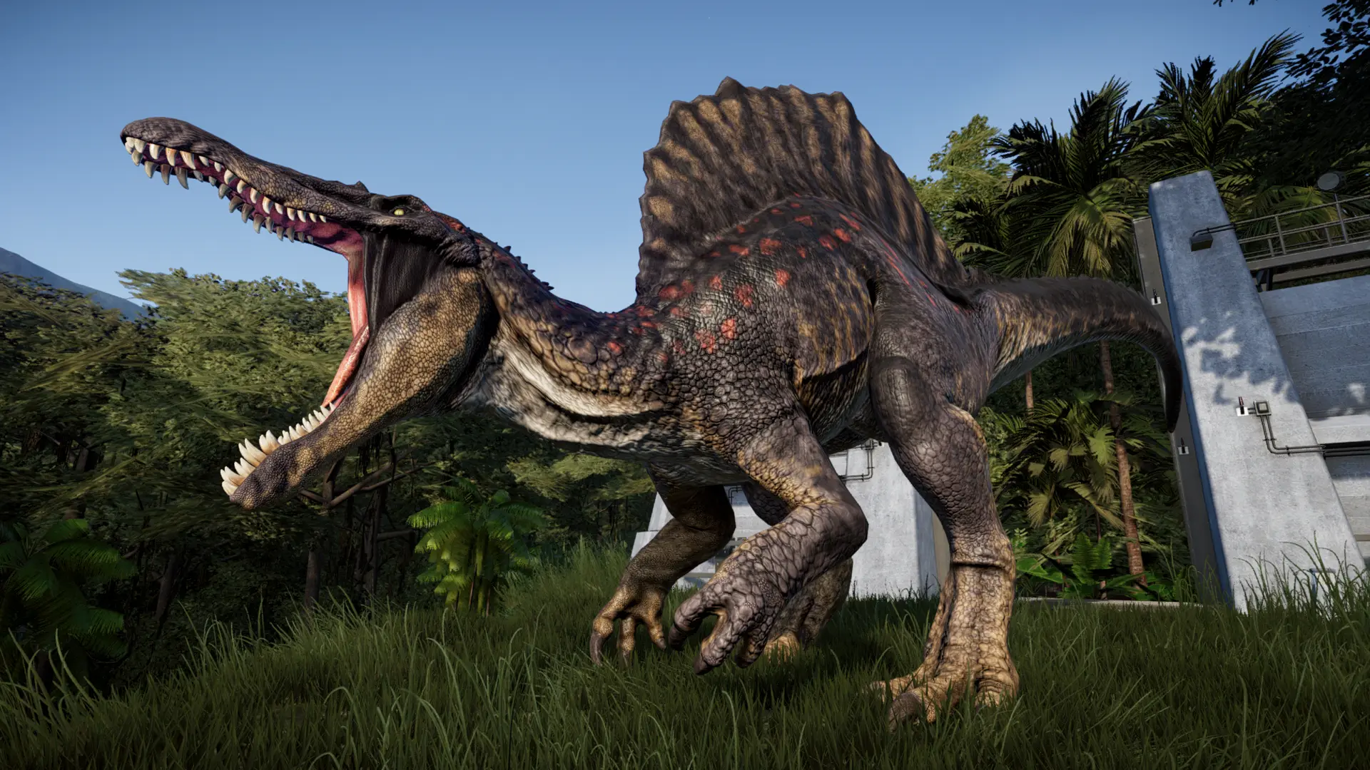 The Isle Evrima Spinosaurus (New Cosmetic) at Jurassic World Evolution ...