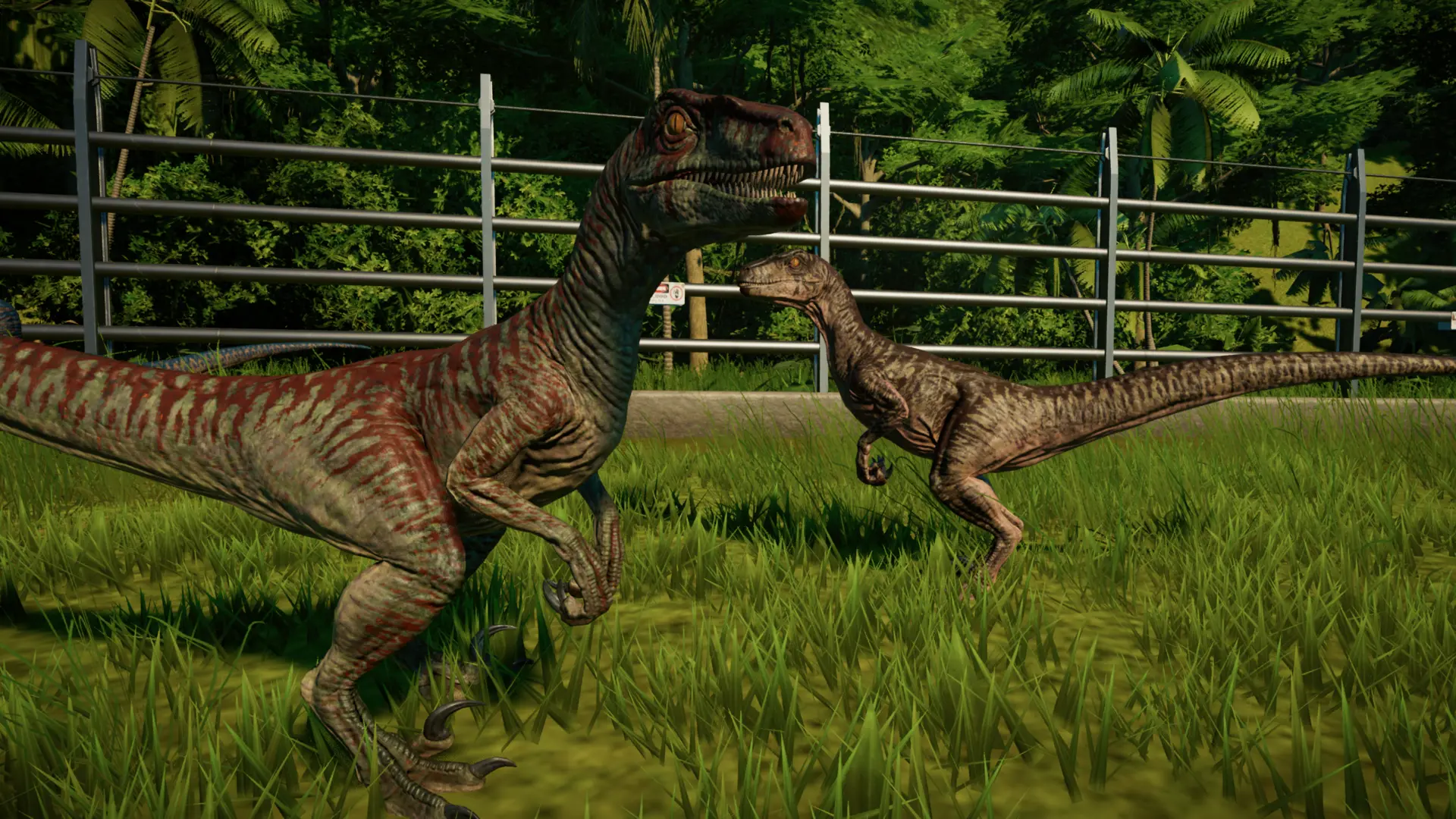 velociraptor habitat jurassic world evolution