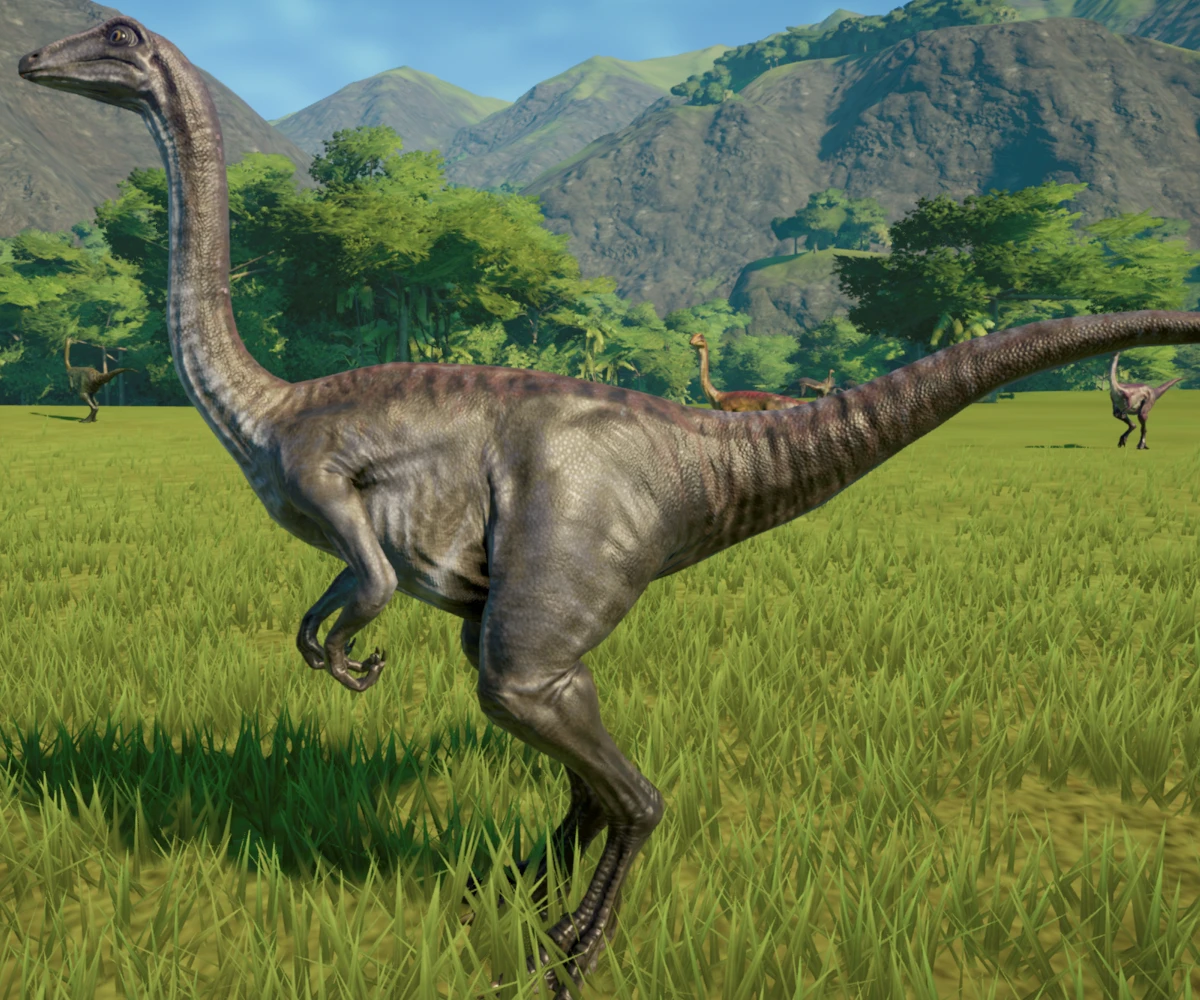 archaeornithomimus jurassic world evolution